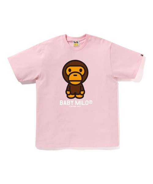 A BATHING APE（アベイシングエイプ） tシャツ BABY MILO TEE メンズ