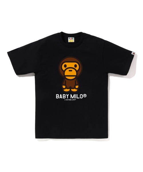 A BATHING APE（アベイシングエイプ） tシャツ BABY MILO TEE メンズ