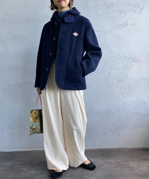 DANTON ネイビー ウールコート サイズ34 Danton（ダントン） コート 34 ネイビー レディース : ZOZOTOWN Yahoo