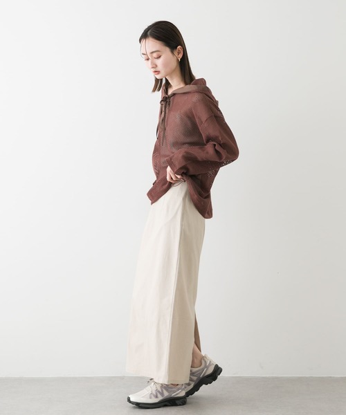 SENSE OF PLACE by URBAN RESEARCH フーデットメッシュトップ