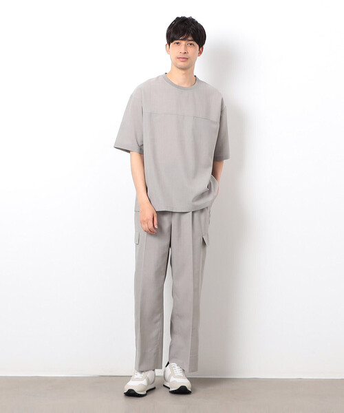 COMME CA ISM（コムサイズム） ワイドパンツ カーゴパンツ