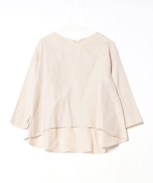 「BEARDSLEY」 長袖カットソー - ベージュ レディース