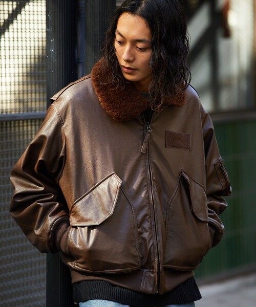 FREAK'S STORE（フリークスストア） ブルゾン MEDIUM ブラック メンズ