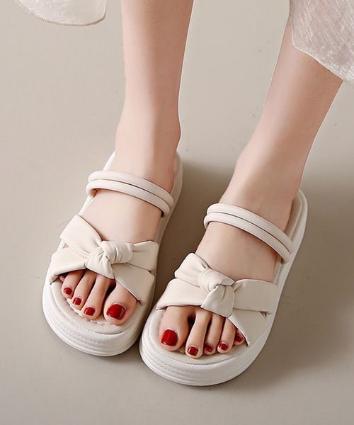 ダンスコ　パンチングクロスレザー　ミュール　ストラップ　厚底コンフォートサンダル miniministore サンダル 厚底クロスサンダル コンフォート