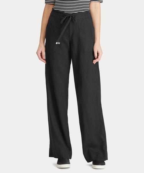 【Polo Ralph Lauren】リネン ワイドレッグ パンツ リネン ワイドレッグ パンツ | ラルフ ローレン公式オンラインストア