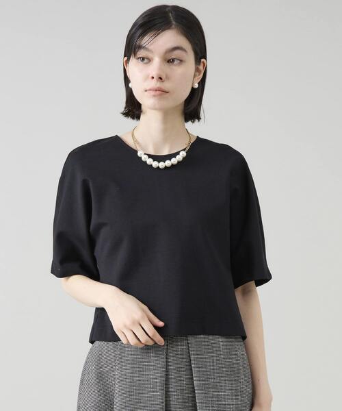 tシャツ ボクシーショートトップス レディース