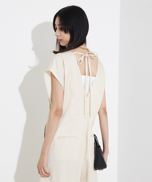 qualite（カリテ） サロペット オーバーオール ソフトデニム