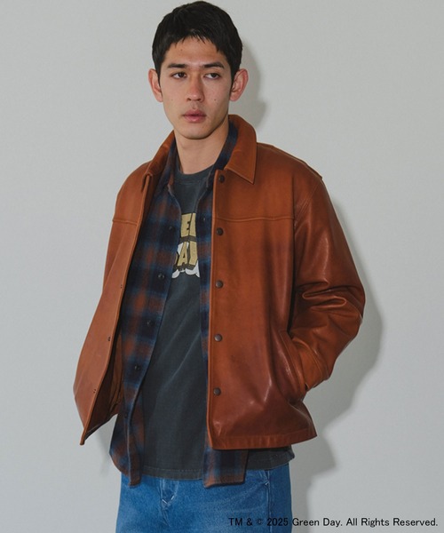 Johnbull（ジョンブル） コート ジャケット レザーブルゾンジャケット