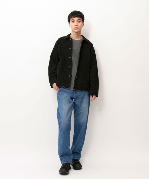 定価11万 john bull 短丈 本革レザーボンバージャケット スタジャン 楽天市場】メンズ アウター メンズファッション シープ レザー