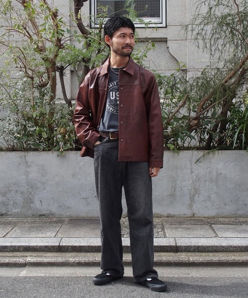 Johnbull（ジョンブル） コート ジャケット レザーブルゾンジャケット