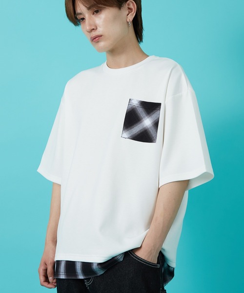 improves（インプローブス） tシャツ フェイクレイヤード オンブレ