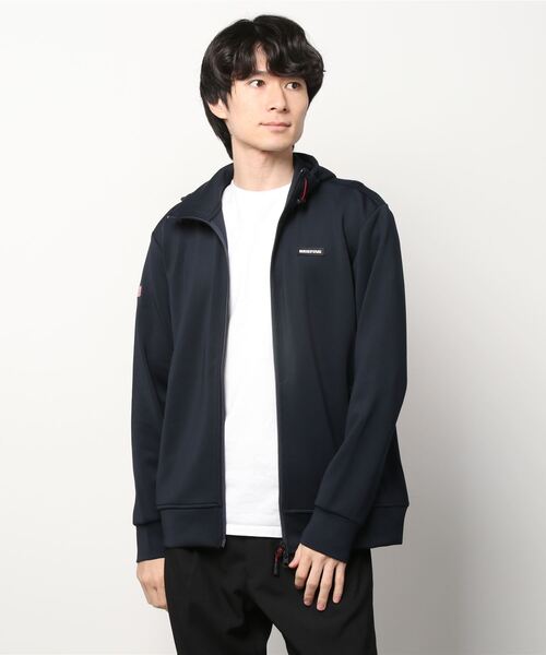 BRIEFING 「BRIEFING」 ジップアップパーカー S ブラック メンズ