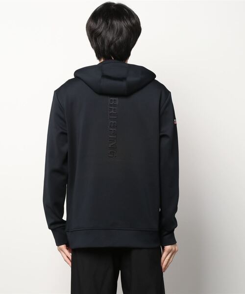 BRIEFING ジップパーカー BRIEFING 「BRIEFING」 ジップアップパーカー S ブラック メンズ