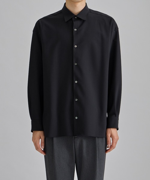 UNITED TOKYO 二重構造シャツ ネイビー/グレー MENS】新着アイテム: ｜UNITED TOKYO ONLINE STORE