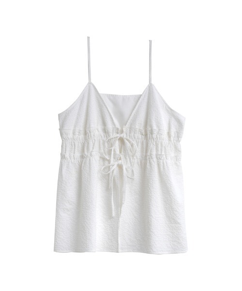 MAISONRAVIEW チェックリボンキャミソール maison raview チェックリボンキャミソール MAISON RAVIEW