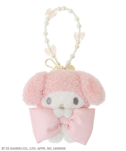 完売品　【mezzopiano】【マイメロディ】ぬいぐるみチャーム 完売品 【mezzopiano】【マイメロディ】ぬいぐるみチャーム