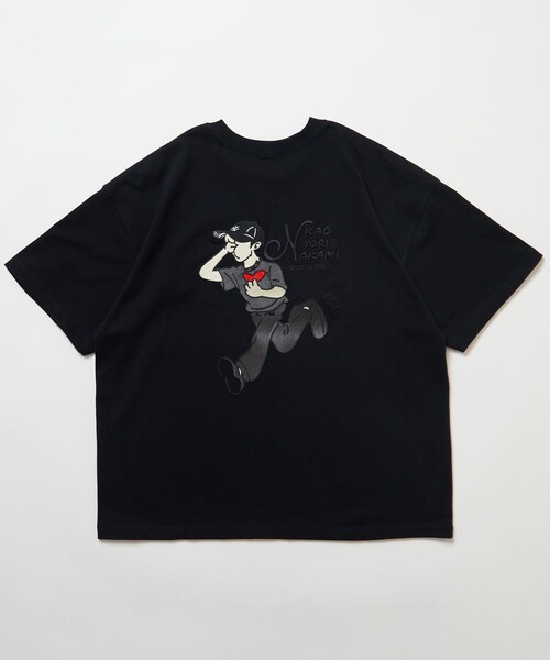 「kaoyorinakami」 「kaoyorinakami」半袖Tシャツ「FREAK’S STOREコラボ」 MEDIUM ホワイト メンズ