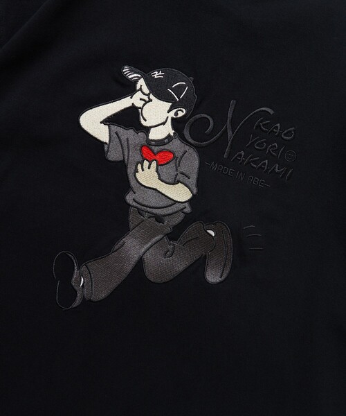 「kaoyorinakami」 「kaoyorinakami」半袖Tシャツ「FREAK’S STOREコラボ」 MEDIUM ホワイト メンズ