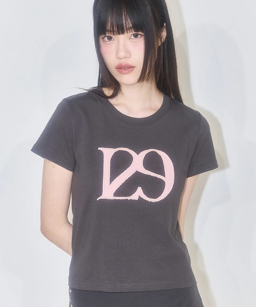 tシャツ 「日本未発売/WEB限定」ILLIGO(イリゴ)/ロゴパッチ 刺繍 Tシャツ 半袖/129 LOGO PATCH T-SHIRT レディース