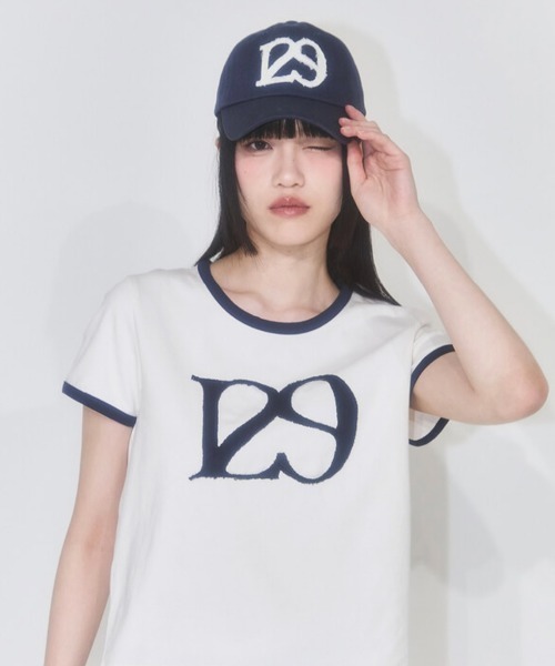 tシャツ 「日本未発売/WEB限定」ILLIGO(イリゴ)/ロゴパッチ 刺繍 Tシャツ 半袖/129 LOGO PATCH T-SHIRT レディース セール】【ILLIGO】ロゴ パッチ Tシャツ LOGO PATCH T-SHIRT（T