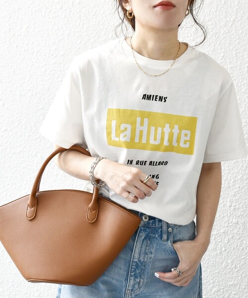 「SHIPS any」 半袖Tシャツ ONE SIZE ホワイト系その他 レディース