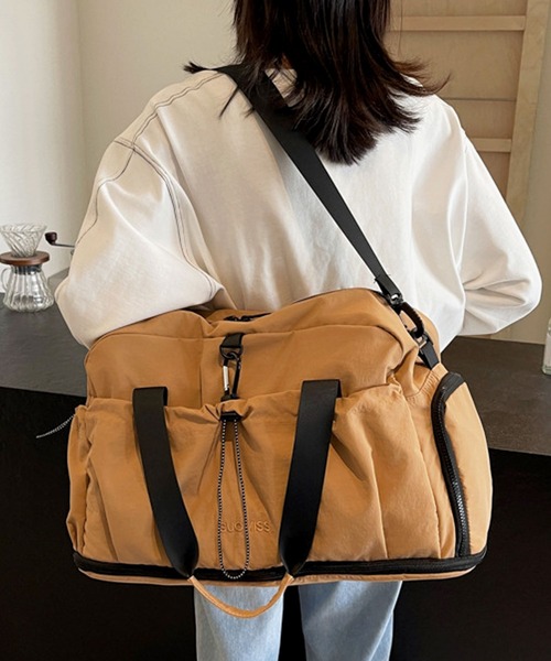 florist（フローリスト） ボストンバッグ 「容量拡張ファスナー搭載