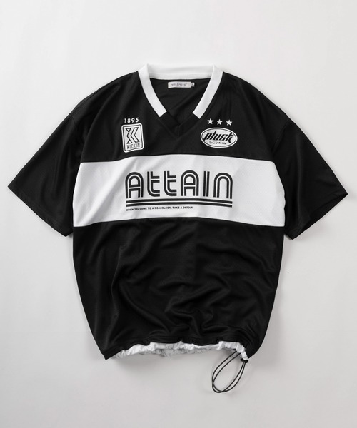 アロハシャツ tシャツ 「84」ユニフォームデザイン カットメッシュ