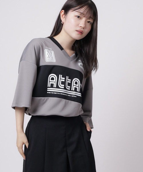 アロハシャツ tシャツ 「84」ユニフォームデザイン カットメッシュ