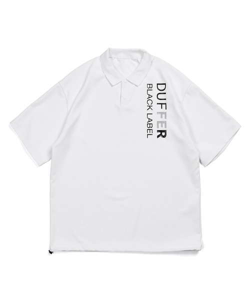 ポロシャツ 「BLACK LABEL」”A-PACK” TECH POLO：吸水速乾 接触冷感 UVカット テックポロ メンズの画像