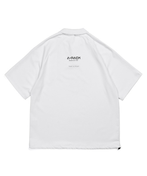 ポロシャツ 「BLACK LABEL」”A-PACK” TECH POLO：吸水速乾 接触冷感 UVカット テックポロ メンズの画像