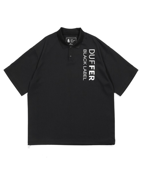 ポロシャツ 「BLACK LABEL」”A-PACK” TECH POLO：吸水速乾 接触冷感 UVカット テックポロ メンズの画像