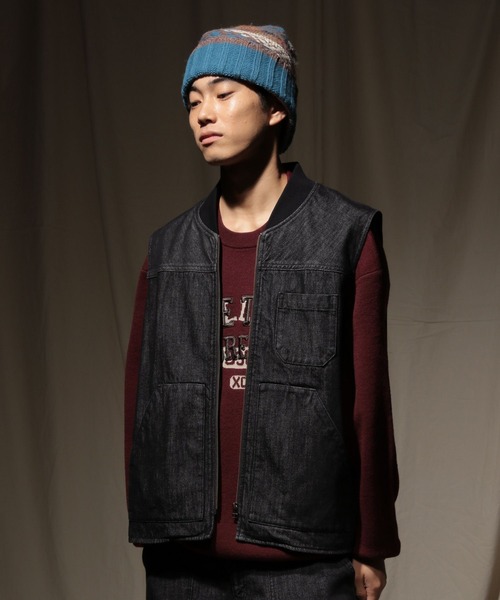 niko and… ベスト ジレ 「niko and JEANS 2025AW」デニム