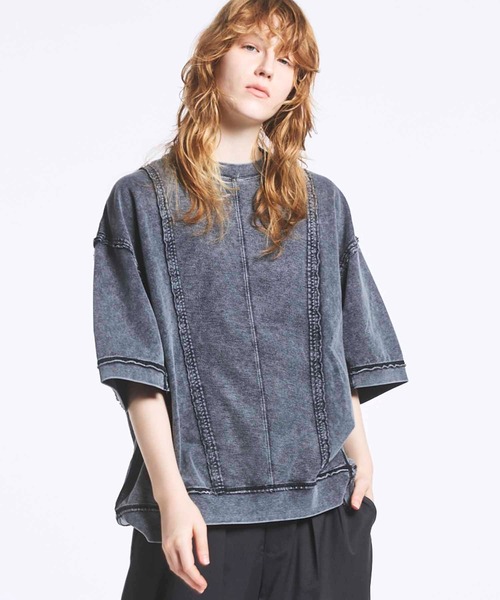 MAISON SPECIAL カットソー　 ケミカル　Tシャツ MAISON SPECIAL tシャツ 「UNISEX」Chemical Over-Dyed Inside