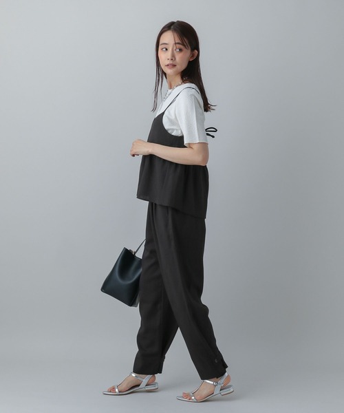 GLOBAL WORK サロペット オーバーオール MATINEE LINE/リネン