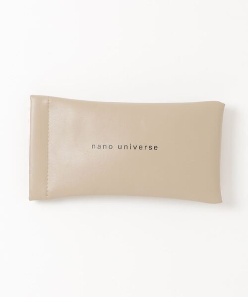 「NANO universe」 サングラス FREE ブラウン レディース