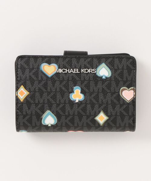 マイケル・コース（Michael Kors）/JET SET TRAVEL MD BIFLD ZP CN WLLET ウォレット MICHAEL KORS（マイケルコース） 財布 JET SET TRAVEL MD BIFLD ZP CN