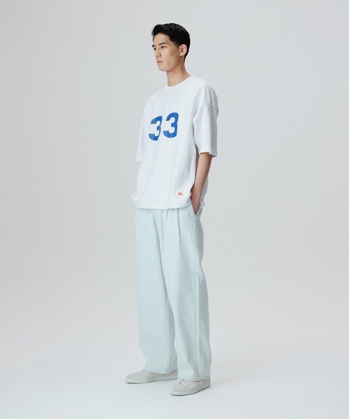 「Champion」 半袖Tシャツ L ホワイト メンズ