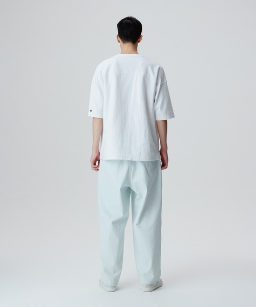 「Champion」 半袖Tシャツ L ホワイト メンズ