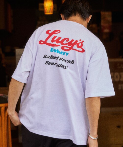 「FREAK'S STORE」 半袖Tシャツ LARGE ピンク メンズ