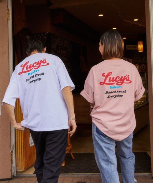 「FREAK'S STORE」 半袖Tシャツ LARGE ピンク メンズ