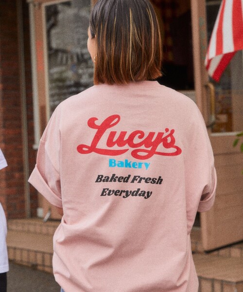 「FREAK'S STORE」 半袖Tシャツ LARGE ピンク メンズ