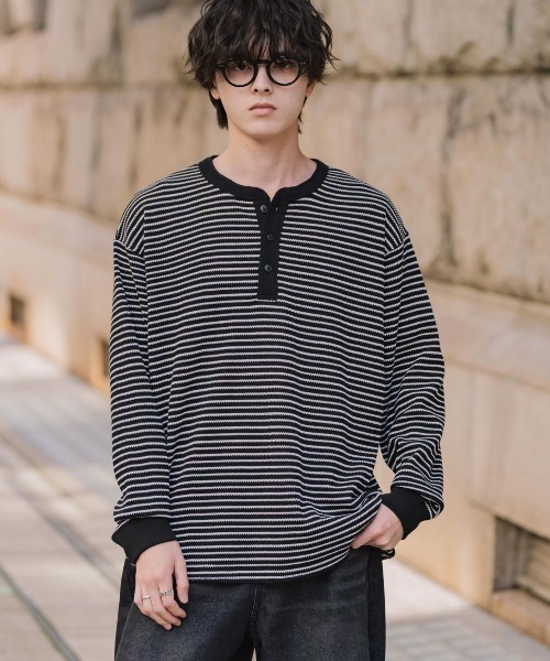 Rocky Monroe（ロッキーモンロー） ヘンリーネック tシャツ 新色追加