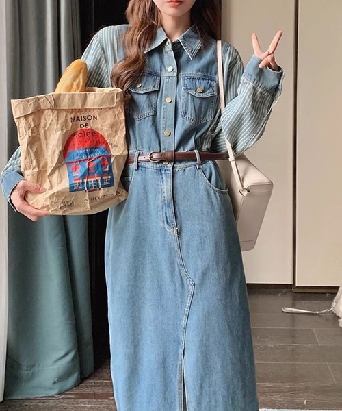 GLAMOROUS JANE（グラマラスジェーン） ワンピース ストライプ切替