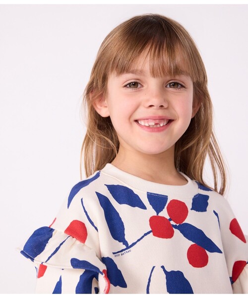 PETIT BATEAU（プチバトー） トレーナー スウェットプルオーバー