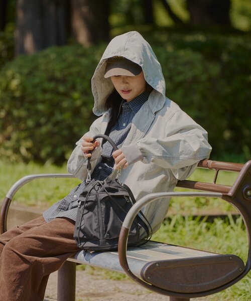 WHIMSIC（ウィムジック） シャツ 「4色展開」ダックジップパーカー