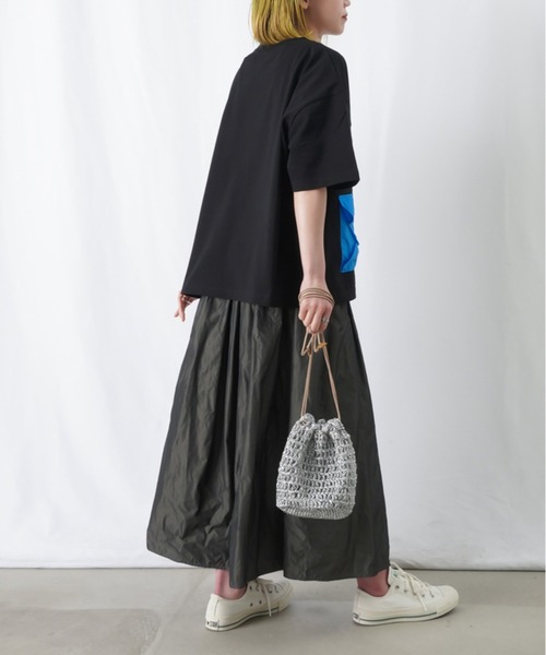 「LUCA/LADY LUCK LUCA」 半袖Tシャツ FREE ブラック レディース_画像5