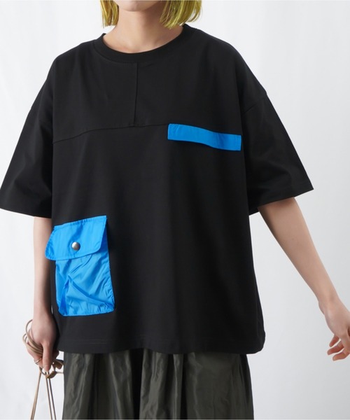 「LUCA/LADY LUCK LUCA」 半袖Tシャツ FREE ブラック レディース_画像6