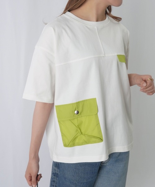 「LUCA/LADY LUCK LUCA」 半袖Tシャツ FREE ブラック レディース_画像9