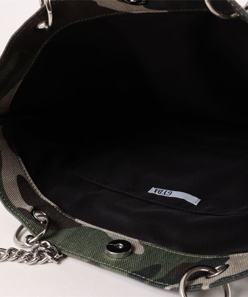 GYDA（ジェイダ） トートバッグ タテ型チェーントートバッグ A4サイズ