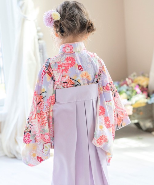 着物 ベビー袴ワンピース キッズ 子供 女の子